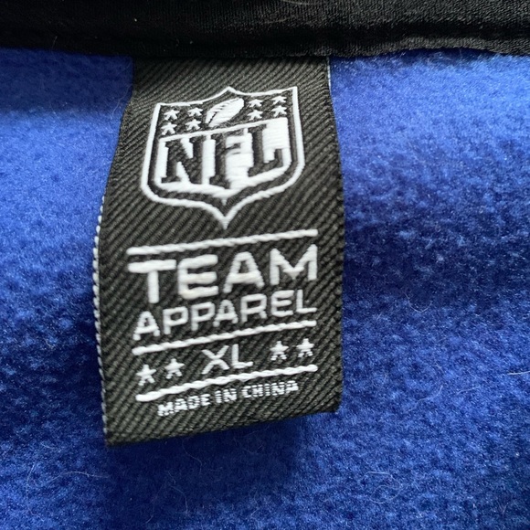 NFL Buffalo Bills Blue Fleece Vest Mens Size XL - Picture 8 of 12